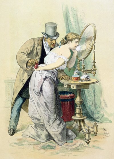 Het Verhaal van een Vrouw: De Boer van Munten, 1881 door Eusebio Planas